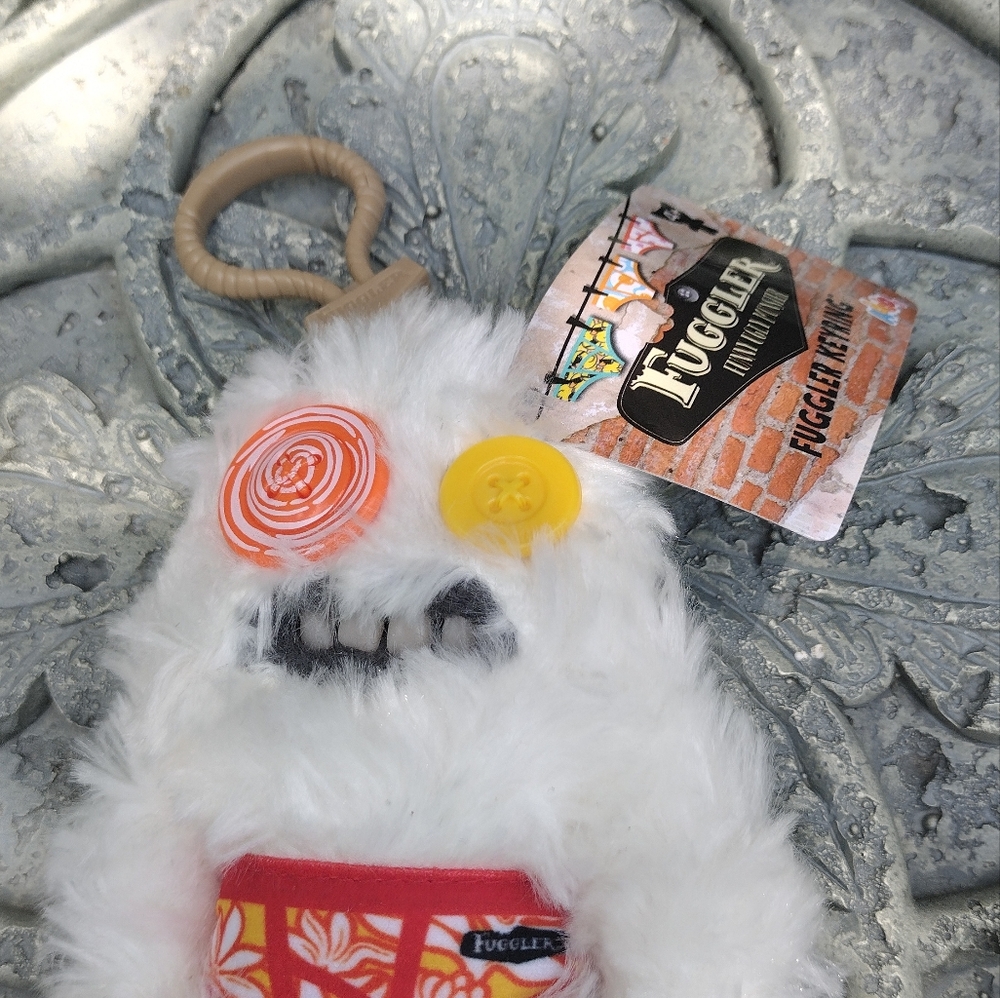 Fuggler Plush Purse Charm Keychain - Picture 2 of 5